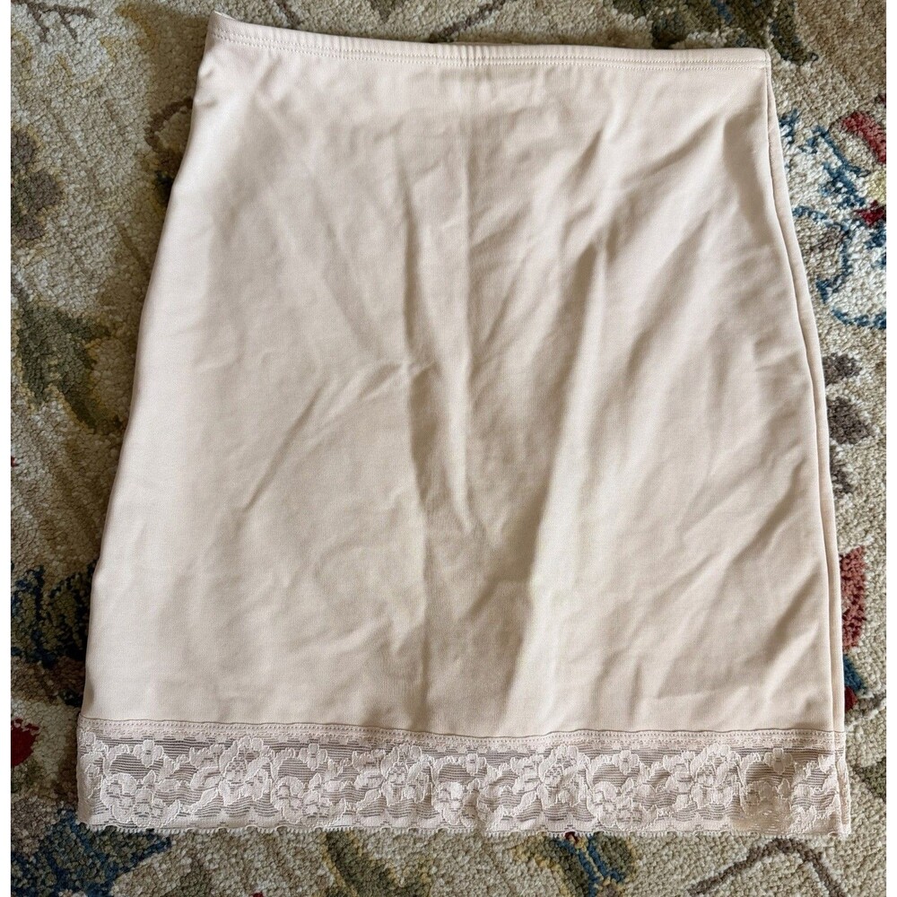Bodyslimmers by Nancy Ganz Tan Size M  Shapewear Skirt Skort Washable